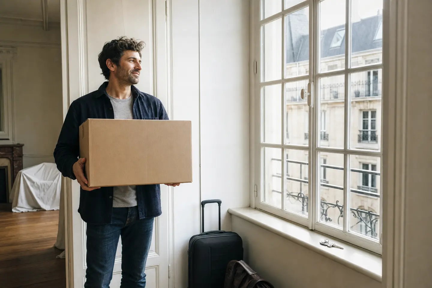 Salarié de plus de 30 ans emménageant dans un logement loué grâce à la caution Visale