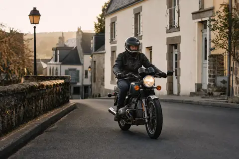 moto de collection usage quotidien
