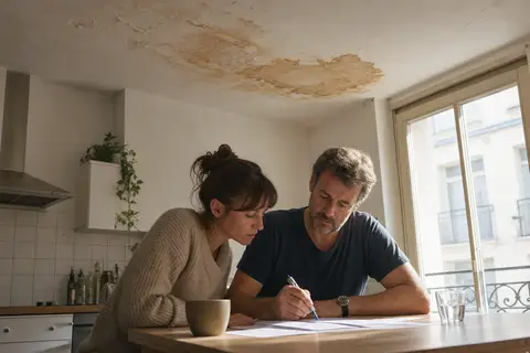 constat amiable dégât des eaux