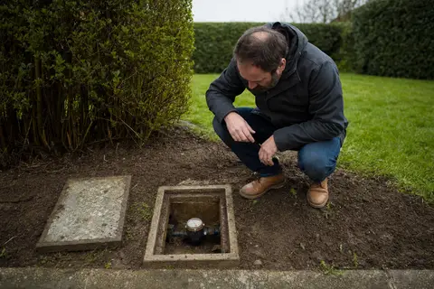 fuite d'eau après compteur