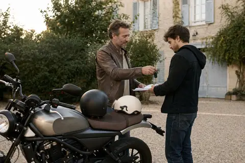 résiliation assurance moto vente
